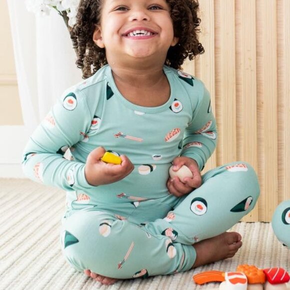 Kyte Baby long sleeve pajamas - Sushi (size 7) - Picture 1 of 3